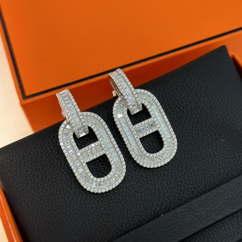 Replica Hermes Earrings For Women #1176755 $96.00 USD for Wholesale