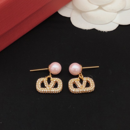 Replica Valentino Earrings For Women #1176801 $29.00 USD for Wholesale