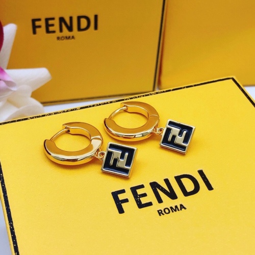 Fendi Earrings For Women #1176809 $27.00 USD, Wholesale Replica Fendi Earrings