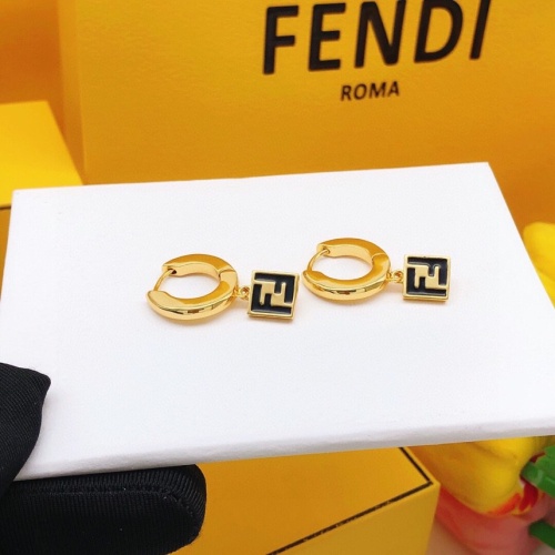 Replica Fendi Earrings For Women #1176809 $27.00 USD for Wholesale