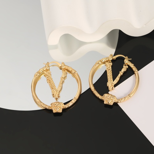 Replica Versace Earrings For Women #1176897 $29.00 USD for Wholesale