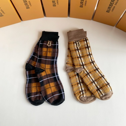 Burberry Socks #1176911 $29.00 USD, Wholesale Replica Burberry Socks