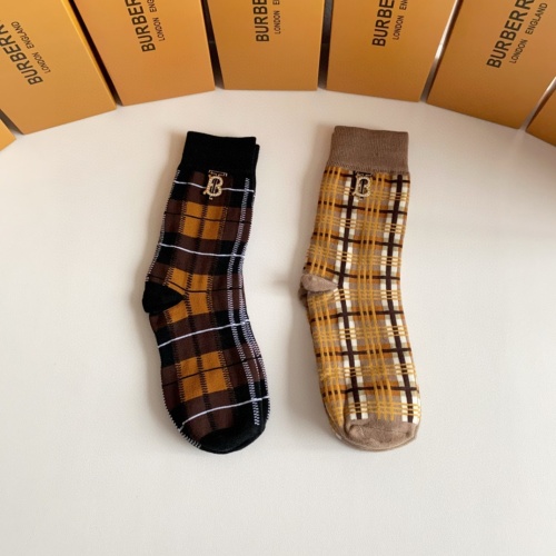 Replica Burberry Socks #1176911 $29.00 USD for Wholesale