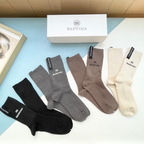 Replica Balenciaga Socks #1176914 $38.00 USD for Wholesale