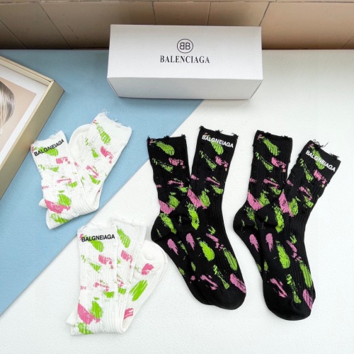 Replica Balenciaga Socks #1176915 $38.00 USD for Wholesale