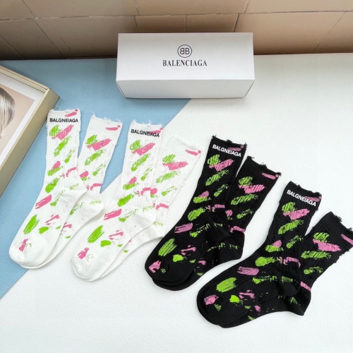 Replica Balenciaga Socks #1176915 $38.00 USD for Wholesale