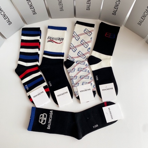 Replica Balenciaga Socks #1176920 $32.00 USD for Wholesale