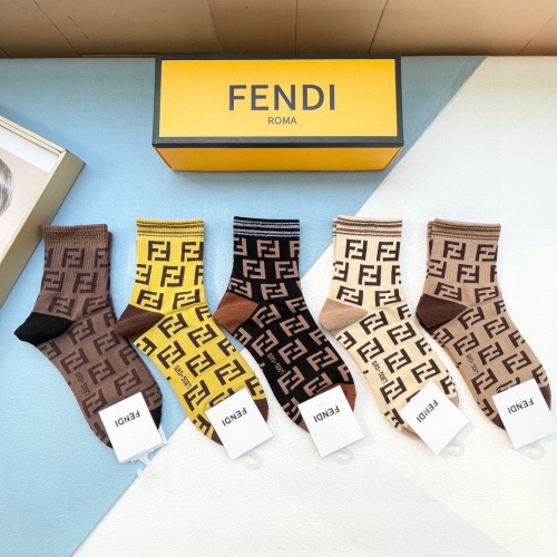 Fendi Socks #1176940 $29.00 USD, Wholesale Replica Fendi Socks