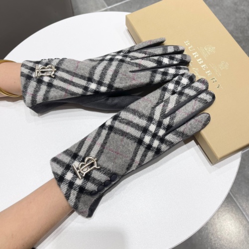 Replica Burberry Gloves For Women #1176962 $40.00 USD for Wholesale