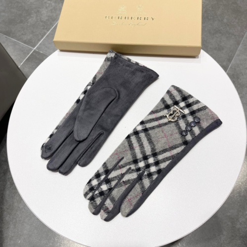 Replica Burberry Gloves For Women #1176962 $40.00 USD for Wholesale