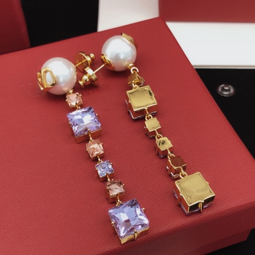 Replica Valentino Earrings For Women #1177186 $36.00 USD for Wholesale