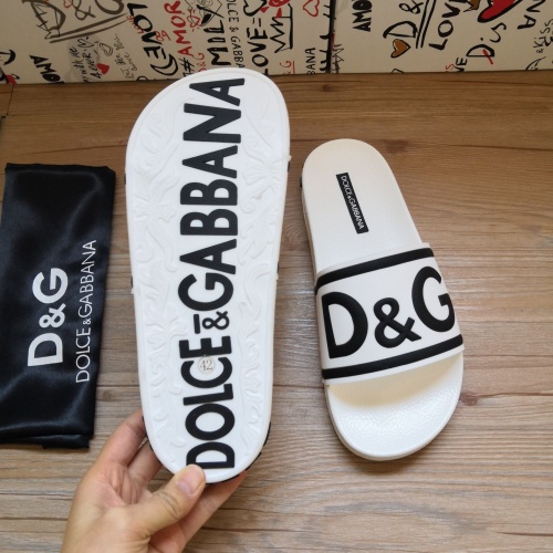 Replica Dolce & Gabbana D&G Slippers For Women #1177208 $48.00 USD for Wholesale