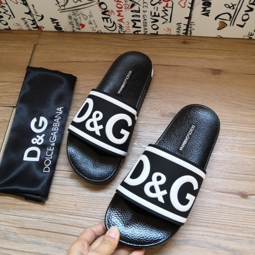 Replica Dolce & Gabbana D&G Slippers For Women #1177210 $48.00 USD for Wholesale