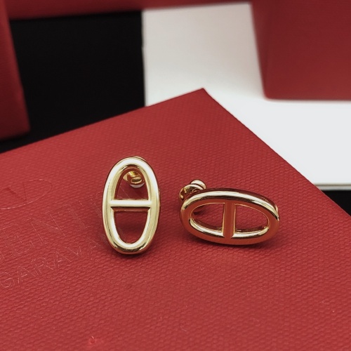 Replica Hermes Earrings For Women #1177380 $25.00 USD for Wholesale