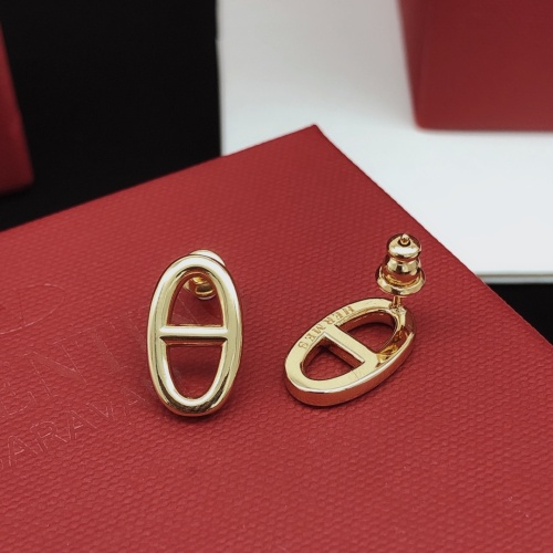 Replica Hermes Earrings For Women #1177380 $25.00 USD for Wholesale