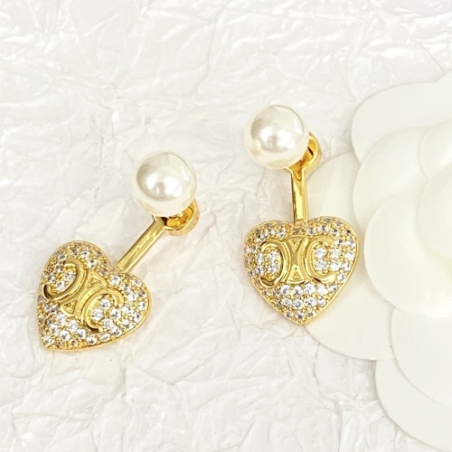 Replica Celine Earrings For Women #1177387 $34.00 USD for Wholesale