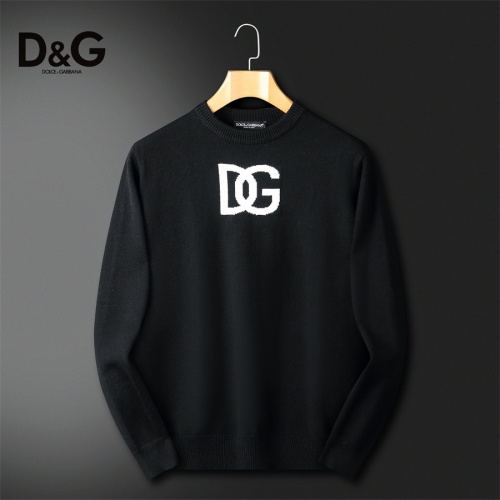 Dolce &amp; Gabbana D&amp;G Sweaters Long Sleeved For Men #1177627 $52.00 USD, Wholesale Replica Dolce &amp; Gabbana D&amp;G Sweaters