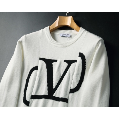 Replica Valentino Sweaters Long Sleeved For Men #1177641 $52.00 USD for Wholesale