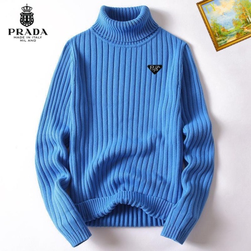 Prada Sweater Long Sleeved For Men #1177647 $40.00 USD, Wholesale Replica Prada Sweater