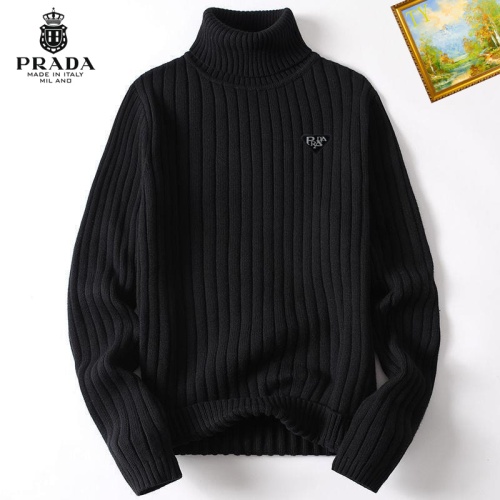 Prada Sweater Long Sleeved For Men #1177648 $40.00 USD, Wholesale Replica Prada Sweater