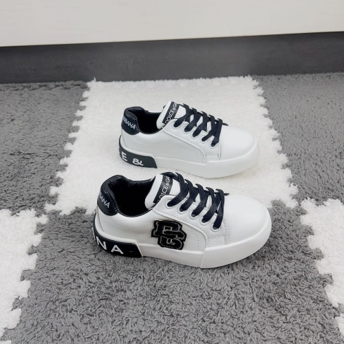 Replica Dolce & Gabbana D&G Kids' Shoes For Kids #1177655 $72.00 USD for Wholesale