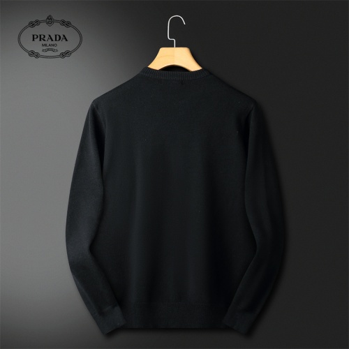 Replica Prada Sweater Long Sleeved For Men #1177658 $52.00 USD for Wholesale