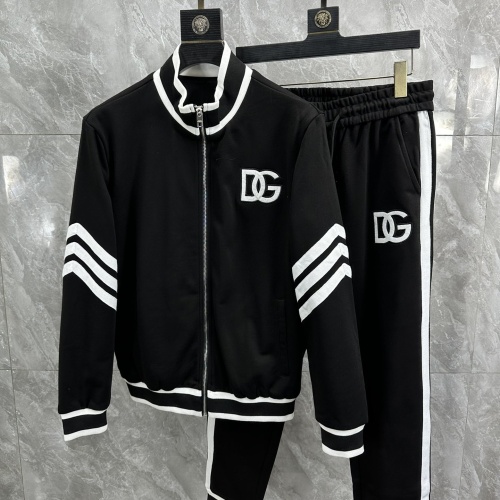 Dolce &amp; Gabbana D&amp;G Tracksuits Long Sleeved For Men #1177711 $108.00 USD, Wholesale Replica Dolce &amp; Gabbana D&amp;G Tracksuits