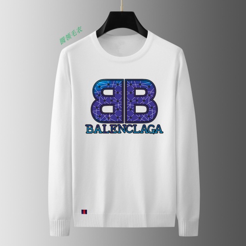 Balenciaga Sweaters Long Sleeved For Men #1177821 $48.00 USD, Wholesale Replica Balenciaga Sweaters