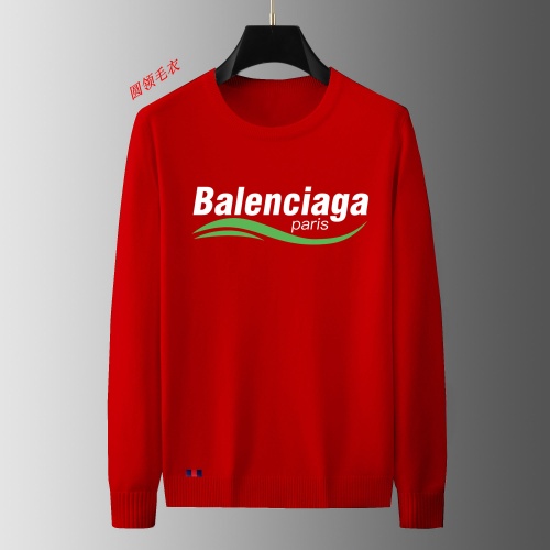 Balenciaga Sweaters Long Sleeved For Men #1177832 $48.00 USD, Wholesale Replica Balenciaga Sweaters