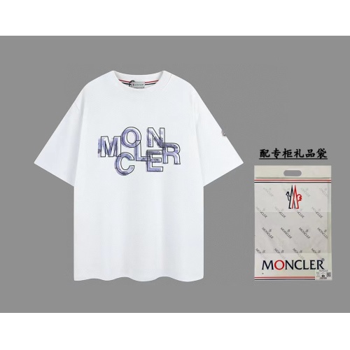Moncler T-Shirts Short Sleeved For Unisex #1177863 $40.00 USD, Wholesale Replica Moncler T-Shirts