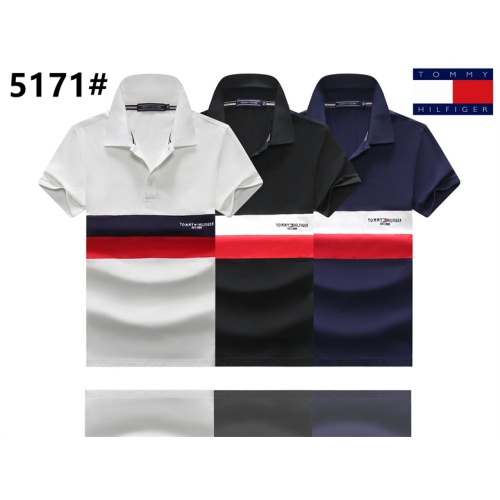 Replica Tommy Hilfiger TH T-Shirts Short Sleeved For Men #1177982 $25.00 USD for Wholesale