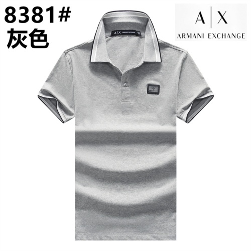Armani T-Shirts Short Sleeved For Men #1177995
