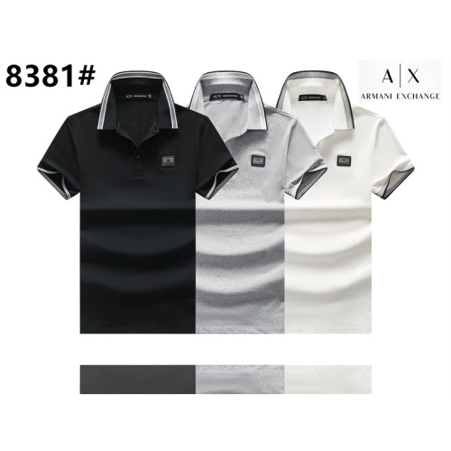 Replica Armani T-Shirts Short Sleeved For Men #1177995 $25.00 USD for Wholesale