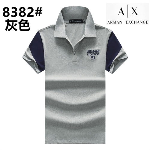 Armani T-Shirts Short Sleeved For Men #1177998