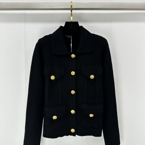 Balmain Jackets Long Sleeved For Women #1178025 $108.00 USD, Wholesale Replica Balmain Jackets