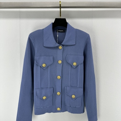 Balmain Jackets Long Sleeved For Women #1178026 $108.00 USD, Wholesale Replica Balmain Jackets
