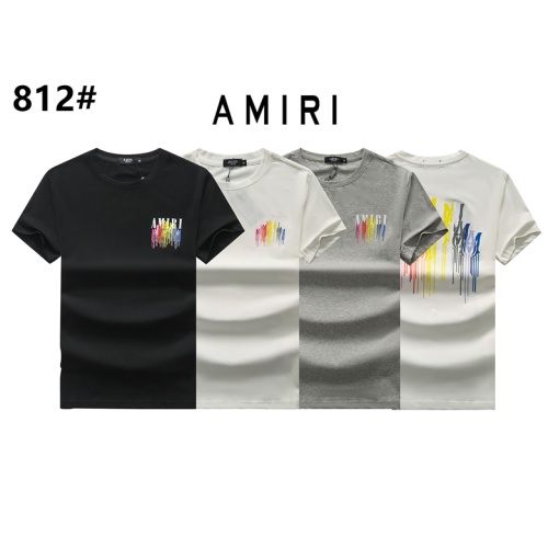 Replica Amiri T-Shirts Short Sleeved For Men #1178061 $23.00 USD for Wholesale