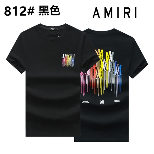 Amiri T-Shirts Short Sleeved For Men #1178063 $23.00 USD, Wholesale Replica Amiri T-Shirts