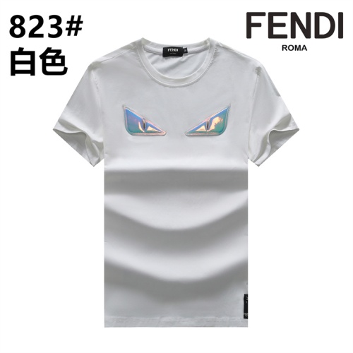 Fendi T-Shirts Short Sleeved For Men #1178072 $23.00 USD, Wholesale Replica Fendi T-Shirts