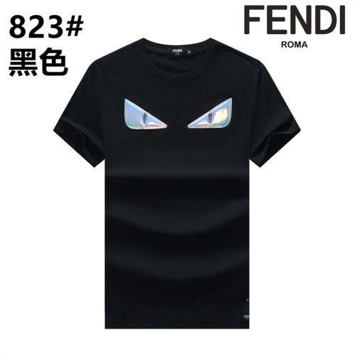 Fendi T-Shirts Short Sleeved For Men #1178073 $23.00 USD, Wholesale Replica Fendi T-Shirts