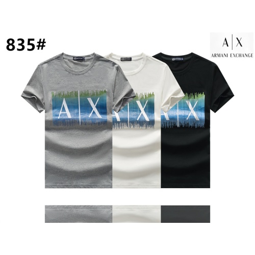 Replica Armani T-Shirts Short Sleeved For Men #1178083 $23.00 USD for Wholesale