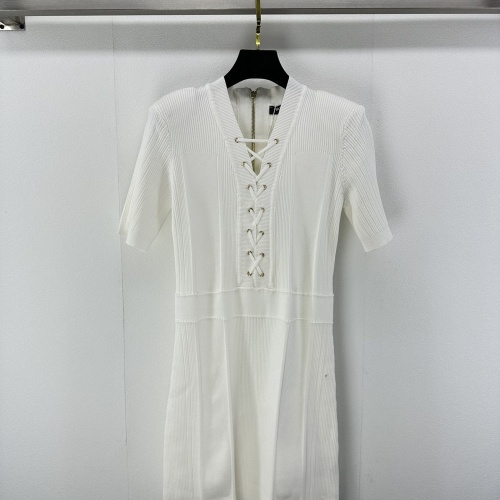 Balmain Dresses Short Sleeved For Women #1178086 $108.00 USD, Wholesale Replica Balmain Dresses
