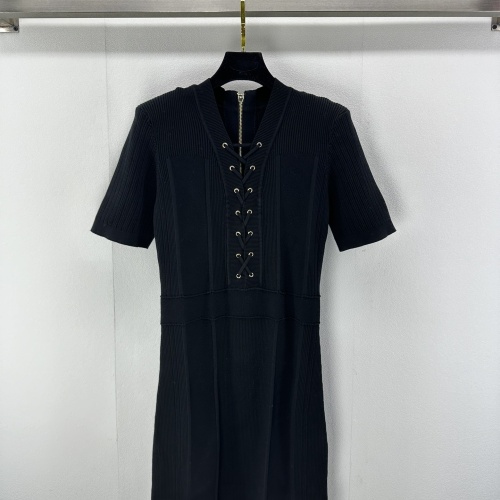 Balmain Dresses Short Sleeved For Women #1178087 $108.00 USD, Wholesale Replica Balmain Dresses