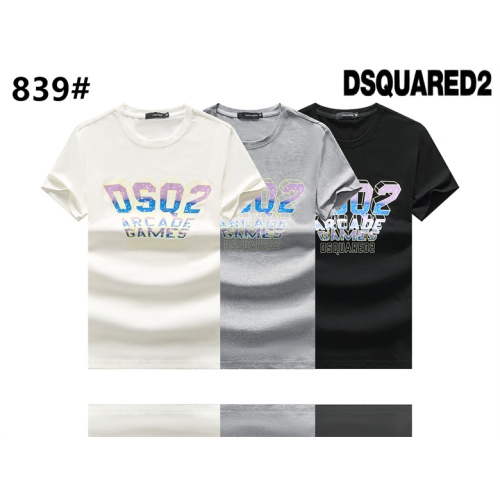 Replica Dsquared T-Shirts Short Sleeved For Men #1178098 $23.00 USD for Wholesale