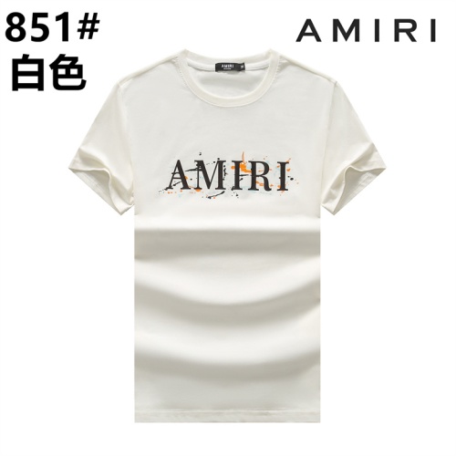 Amiri T-Shirts Short Sleeved For Men #1178101 $23.00 USD, Wholesale Replica Amiri T-Shirts