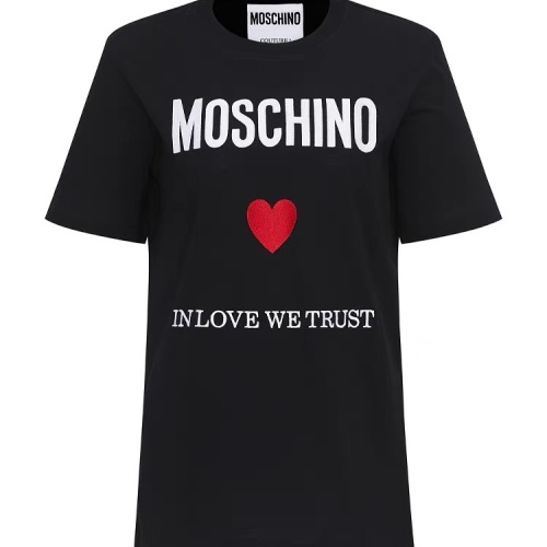 Moschino T-Shirts Short Sleeved For Women #1178148 $52.00 USD, Wholesale Replica Moschino T-Shirts