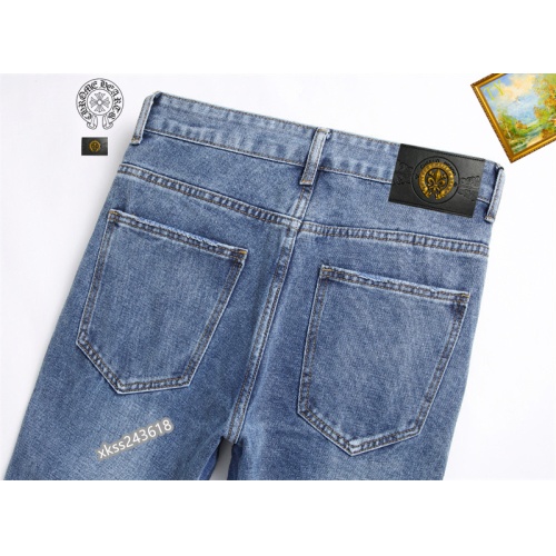 Replica Chrome Hearts Jeans For Men #1178164 $48.00 USD for Wholesale
