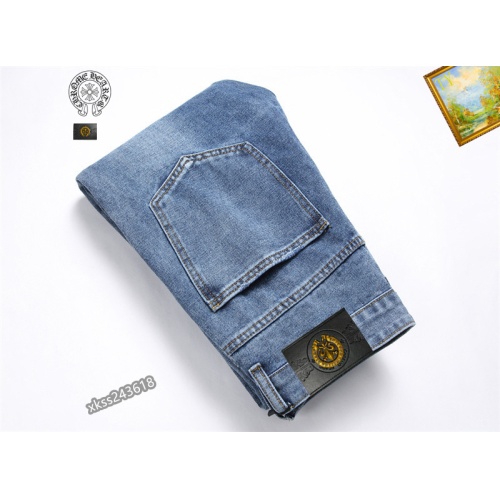 Replica Chrome Hearts Jeans For Men #1178164 $48.00 USD for Wholesale