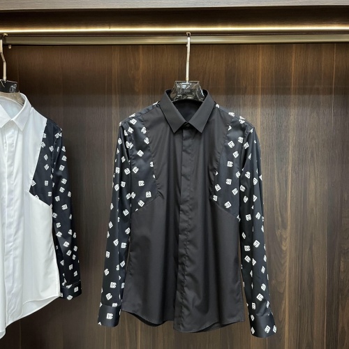 Dolce &amp; Gabbana D&amp;G Shirts Long Sleeved For Men #1178171 $92.00 USD, Wholesale Replica Dolce &amp; Gabbana D&amp;G Shirts