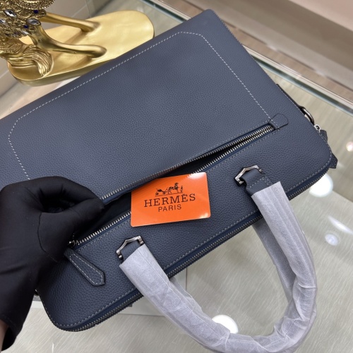 Replica Hermes AAA Man Handbags #1178367 $150.00 USD for Wholesale